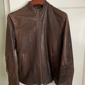 Fog City Leather Lambskin Leather Men’s Jacket